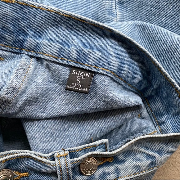 Woman’s Jean Denim Long Button Front Pencil Skirt NWT - Picture 8 of 10